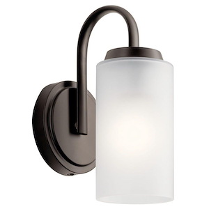 Kennewick - 1 Light Wall Sconce - with Traditional inspirations - 9.75 inches tall by 4.75 inches wide - 1031919