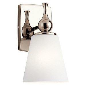 Cosabella - 1 Light Wall Sconce In Soft Contemporary Style-10.5 Inches Tall and 6 Inches Wide