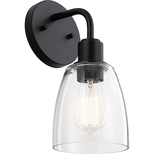 Meller - 1 Light Wall Sconce In Vintage Industrial Style-11.25 Inches Tall and 5.5 Inches Wide