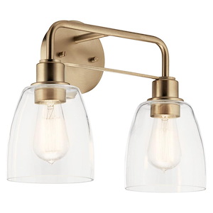 Meller - 2 Light Bath Vanity In Vintage Industrial Style-11.25 Inches Tall and 15.25 Inches Wide - 1031930