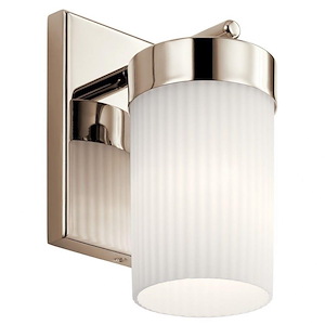 Ciona - 1 Light Wall Sconce In Art Deco Style-9 Inches Tall and 5 Inches Wide