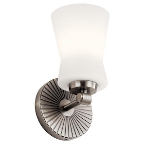 Brianne - 1 Light Wall Sconce In Art Deco Style-9.5 Inches Tall and 5 Inches Wide - 1031938