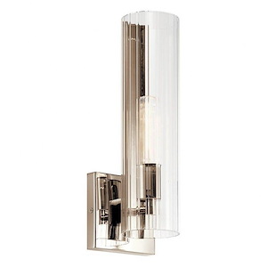 Jemsa - 1 Light Wall Sconce In Modern Style-14 Inches Tall and 4.75 Inches Wide