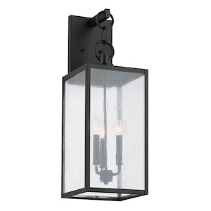 Lahden - 3 Light Large Outdoor Wall Lantern-26 Inches Tall and 9 Inches Wide - 1298264