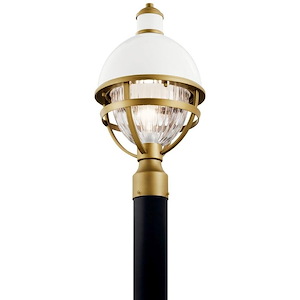 Tollis - 1 Light Outdoor Post Lantern - 18.25 inches tall by 10 inches wide