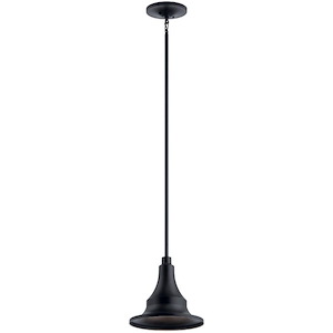 Hampshire - 1 Light Outdoor Hanging Pendant - With Coastal Inspirations - 13.25 Inches Tall By 12 Inches Wide