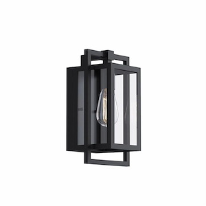 Goson - 1 Light Outdoor Small Wall Mount In Transitional Style-11.75 Inches Tall and 7 Inches Wide