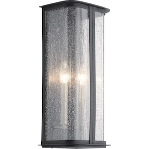 Timmin - 2 Light Outdoor Large Wall Mount In Transitional Style-18.25 Inches Tall and 8.5 Inches Wide