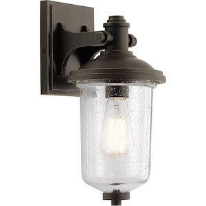 Harmont - 2 Light Outdoor Small Wall Mount In Lodge Style-13.5 Inches Tall and 6.5 Inches Wide - 1216759