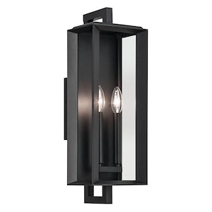 Kroft - 2 Light Medium Outdoor Wall Mount In Traditional Style-20.5 Inches Tall and 7 Inches Wide - 1314441