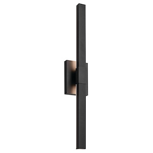 Nocar - 38W 1 LED Large Outdoor Wall Mount In Minimalist Style-30 Inches Tall and 5 Inches Wide - 1314452