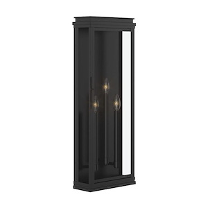 Lundon - 3 Light Outdoor Wall Mount-28.25 Inch Tall and 10.5 Inch Wide - 1420962
