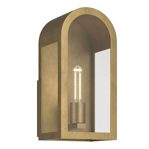 Marea - 1 Light Outdoor Wall Mount-13 Inch Tall and 6.5 Inch Wide - 1420973