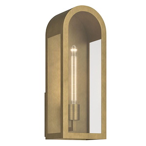 Marea - 1 Light Outdoor Wall Mount-17 Inch Tall and 6.5 Inch Wide - 1420974