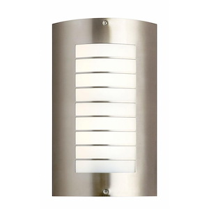 Parry Court - 2 light Outdoor Large Wall Mount - with Contemporary inspirations - 15.25 inches tall by 9.25 inches wide - 409954