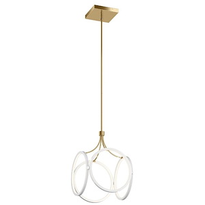 Ciri - 54W 1 LED Pendant - with Contemporary inspirations - 19.75 inches tall by 14 inches wide - 1317218