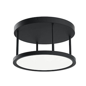 Lavi - 1 LED Semi-Flush Mount In Minimalist Style- Inches Tall and 8.66 Inches Wide