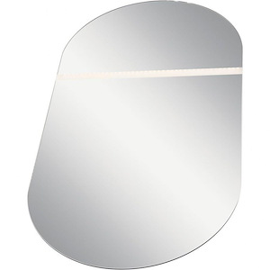 Radana - LED Mirror In Contemporary Style-28 Inches Tall and 54.53 Inches Wide