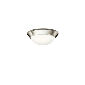 Ceiling Space - 1 Light Flush Mount - With Contemporary Inspirations - 4.25 Inches Tall By 10 Inches Wide