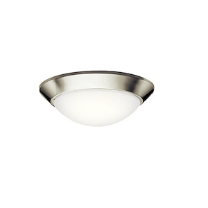 Ceiling Space - 2 Light Flush Mount - With Contemporary Inspirations - 5.5 Inches Tall By 16.5 Inches Wide