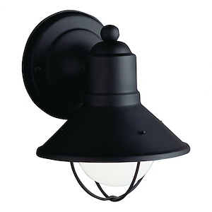 Seaside - 1 light Outdoor Wall Mount - 6 inches wide