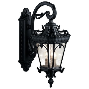 Tournai - 3 light Outdoor Wall Mount - 29 inches tall by 11.75 inches wide