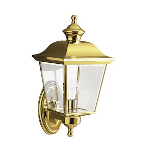Bay Shore - 1 Light Outdoor Wall Bracket - With Traditional Inspirations - 15.5 Inches Tall By 7 Inches Wide