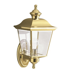 Bay Shore - 1 Light Outdoor Wall Bracket - With Traditional Inspirations - 15.5 Inches Tall By 7 Inches Wide - 21371