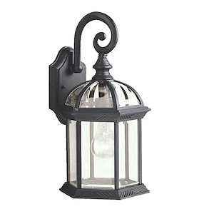 New Street Series 08 Outdoor - 1 light Outdoor Wall Bracket - with Traditional inspirations - 15.5 inches tall by 8 inches wide - 91612