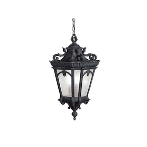 Tournai - 3 light Outdoor Hanging Pendant - 24.5 inches tall by 12 inches wide - 346647