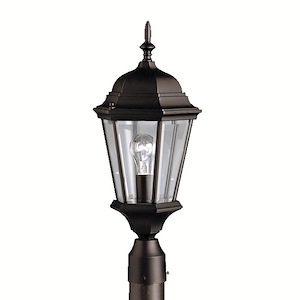 Madison - 1 light Outdoor Post Mount - with Traditional inspirations - 21.75 inches tall by 9.5 inches wide - 30031