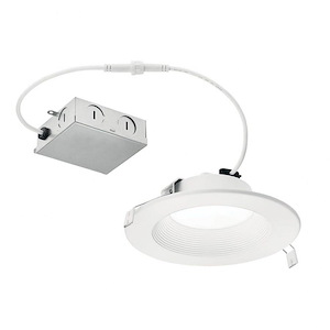 Direct To Ceiling - 312W 24 Led Round Recessed Downlight - With Utilitarian Inspirations - 2 Inches Tall By 8 Inches Wide