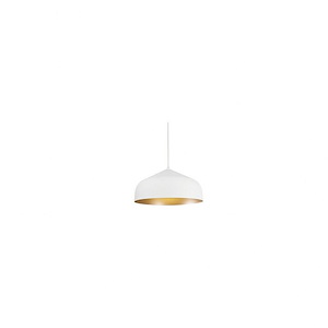 Helena - 1 Light Dome Pendant-9.25 Inches Tall and 16.88 Inches Wide