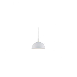 Archibald - 1 Light Pendant-12 Inches Tall and 16 Inches Wide - 1287941