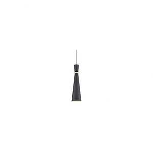 Vanderbilt - 1 Light Pendant-24 Inches Tall and 6 Inches Wide