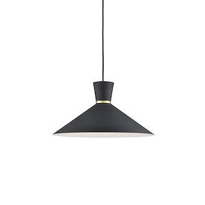 Vanderbilt - 1 Light Pendant-8 Inches Tall and 16 Inches Wide