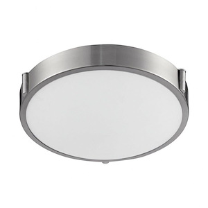 Floyd - 17W LED Round Flush Mount-3 Inches Tall and 11 Inches Wide