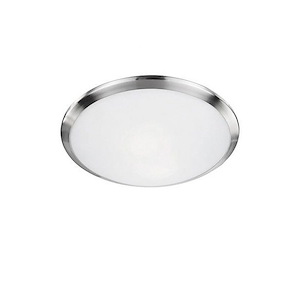 Malta - 1 Light Flush Mount-3.13 Inches Tall and 12 Inches Wide