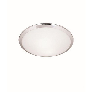 Malta - 1 Light Flush Mount-3.13 Inches Tall and 12 Inches Wide