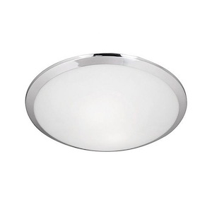 Malta - 2 Light Flush Mount-3.38 Inches Tall and 15 Inches Wide