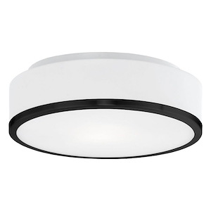 Charlie - 2 Light Flush Mount-4 Inches Tall and 11.5 Inches Wide