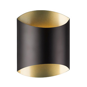 Preston - 9W LED Wall Sconce-10 Inches Tall and 8 Inches Wide