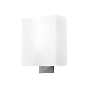 One Light Square Wall Sconce