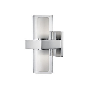 13.25 Inch 14W 2 LED Wall Sconce