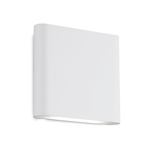 Slate - 15W LED Wall Mount-5.5 Inches Tall and 6.13 Inches Wide - 726340