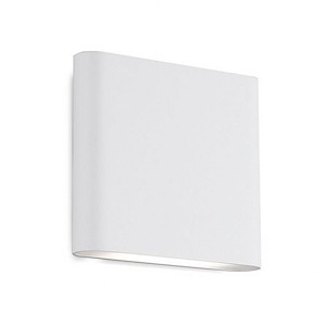 Slate - 8W LED Down Wall Mount-5.5 Inches Tall and 6.13 Inches Wide