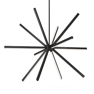 Sirius - 67W LED Chandelier-38.63 Inches Tall and 54.38 Inches Wide
