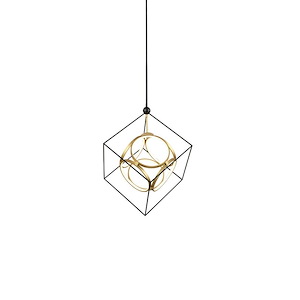 Monza - 84W LED Chandelier-32.88 Inches Tall and 31.13 Inches Wide