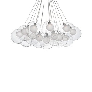 Bolla - 55W LED Chandelier-29 Inches Tall and 28 Inches Wide - 726455
