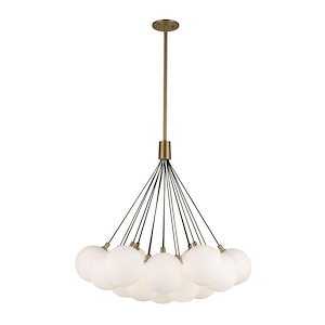 Bolla - 55W LED Chandelier-29 Inch Tall and 28 Inch Wide - 726455